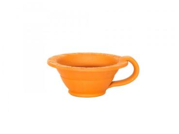 Räucherschale Ton rot